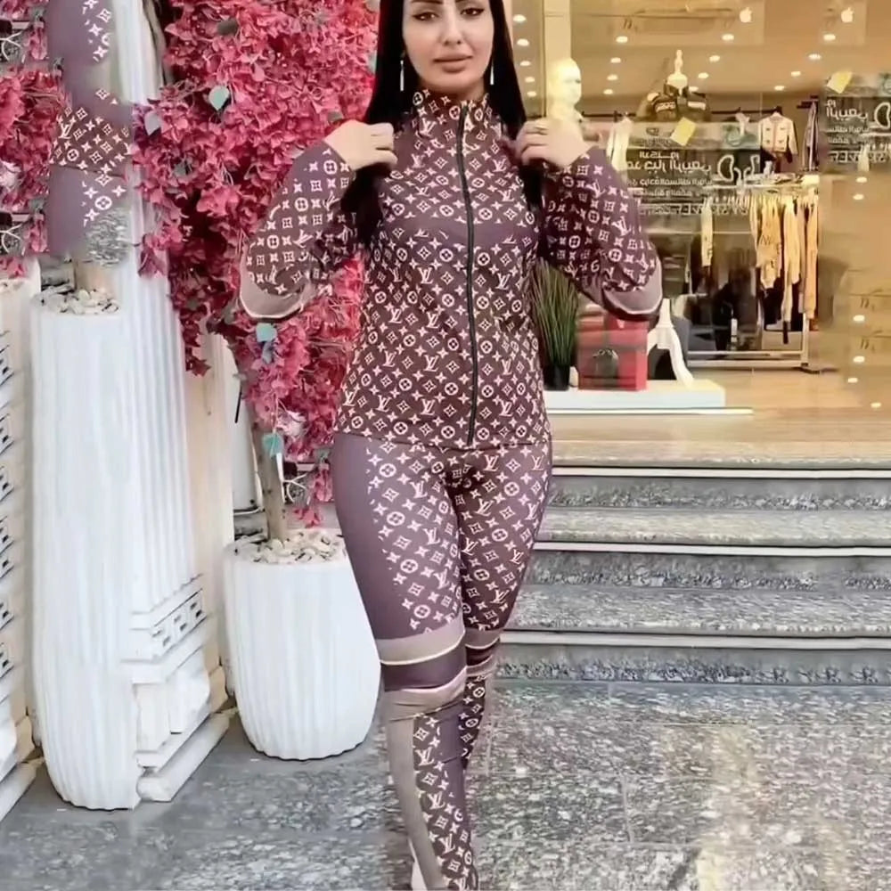 LV TWO PIECE PANTS SET